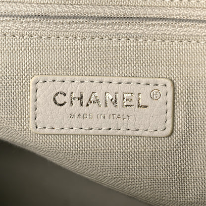 Chanel Mixed Fibers Small Deauville Tote Black 7 of 10