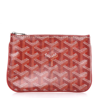 Goyard Goyardine Mini Senat Pochette Red 1 of 6
