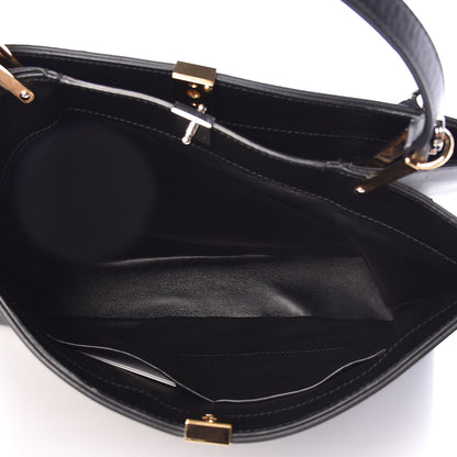 Balenciaga Calfskin Le Dix Soft Cabas M Shoulder Bag Black 6 of 18