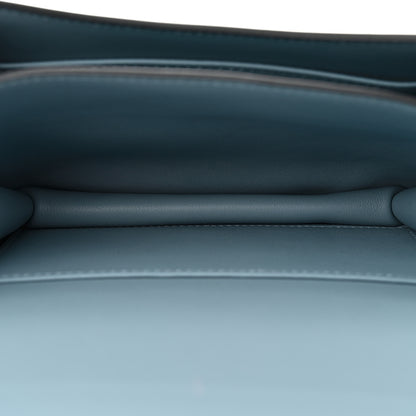 Hermes Swift Constance Verso 18 Colvert Bleu Lin 5 of 12
