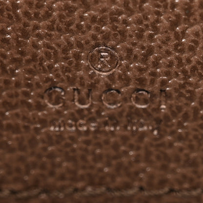 Gucci GG Supreme Monogram Textured Dollar Calfskin Web Mini Ophidia Convertible Shoulder Bag Beige Ebony New Acero 6 of 11