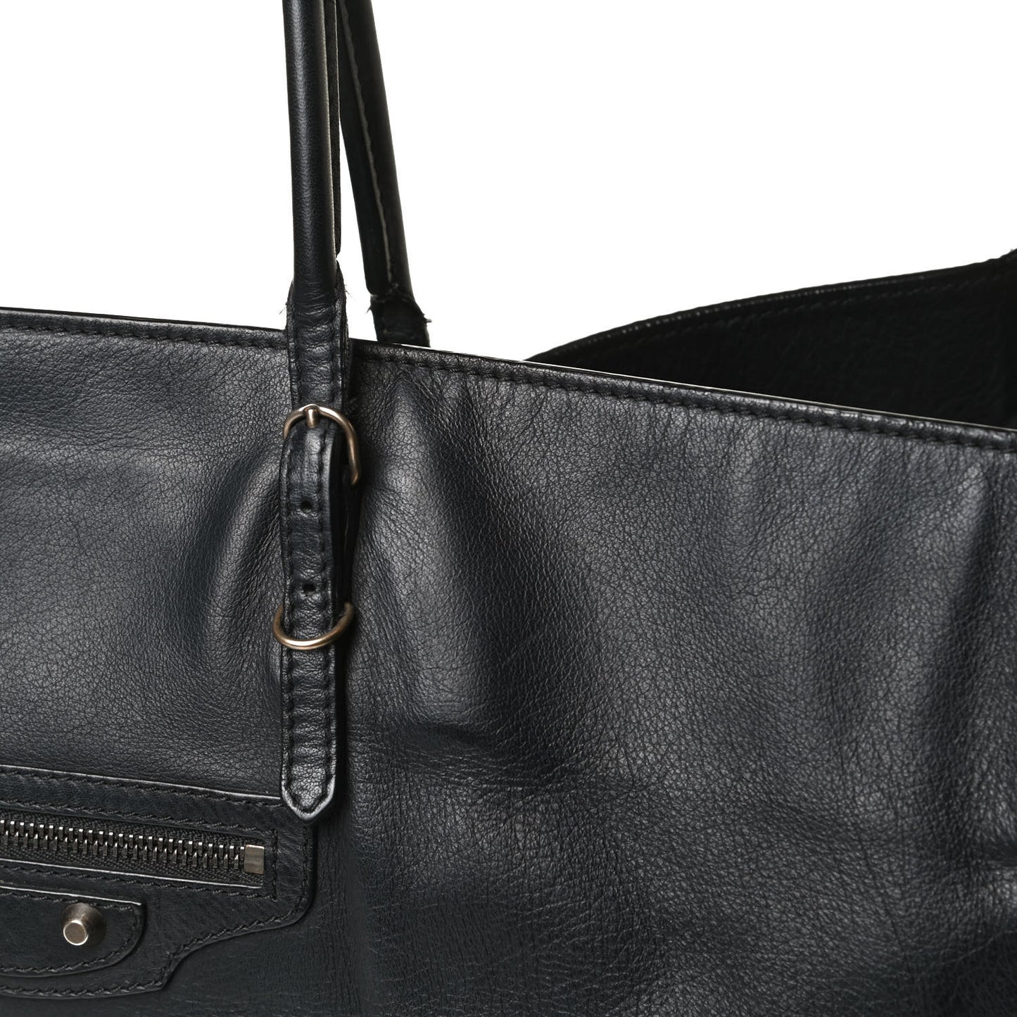 Veau Papier A4 Tote Black