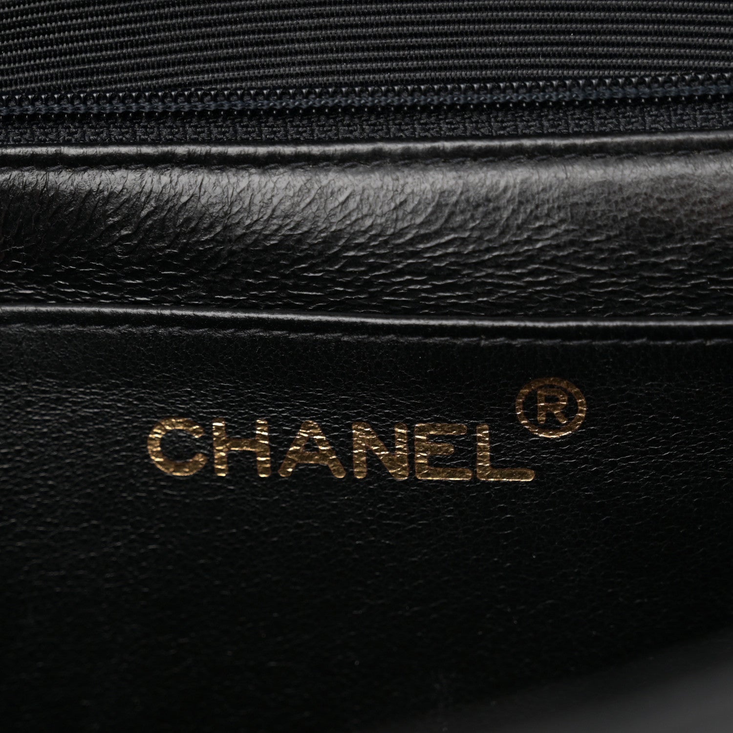 Chanel Caviar Chevron Quilted Maxi Single Flap Black 6 of 10