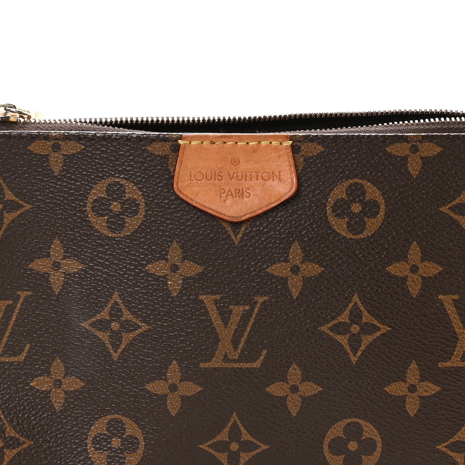 Louis Vuitton Monogram Multi Pochette Accessories Large Pochette  Kaki 8 of 12