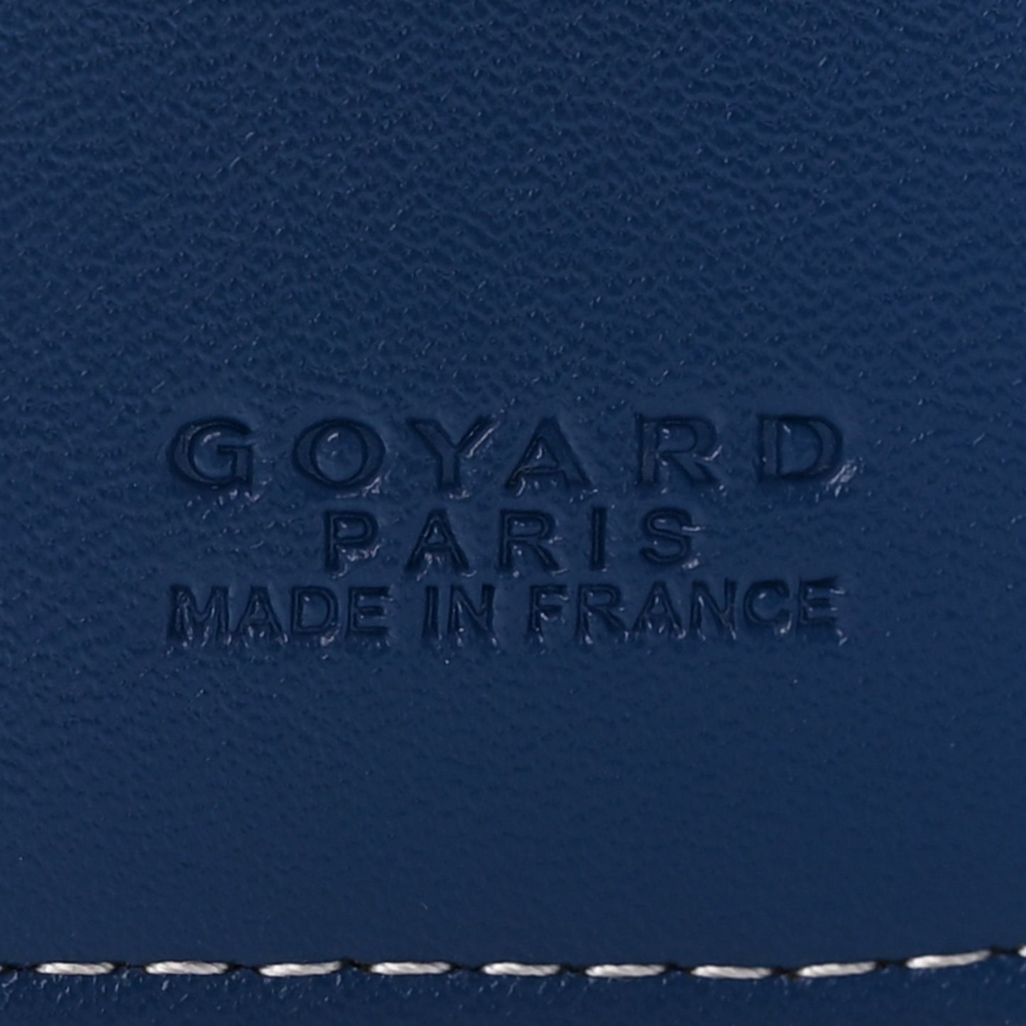 Goyardine Grenelle Passport Wallet Sky Blue