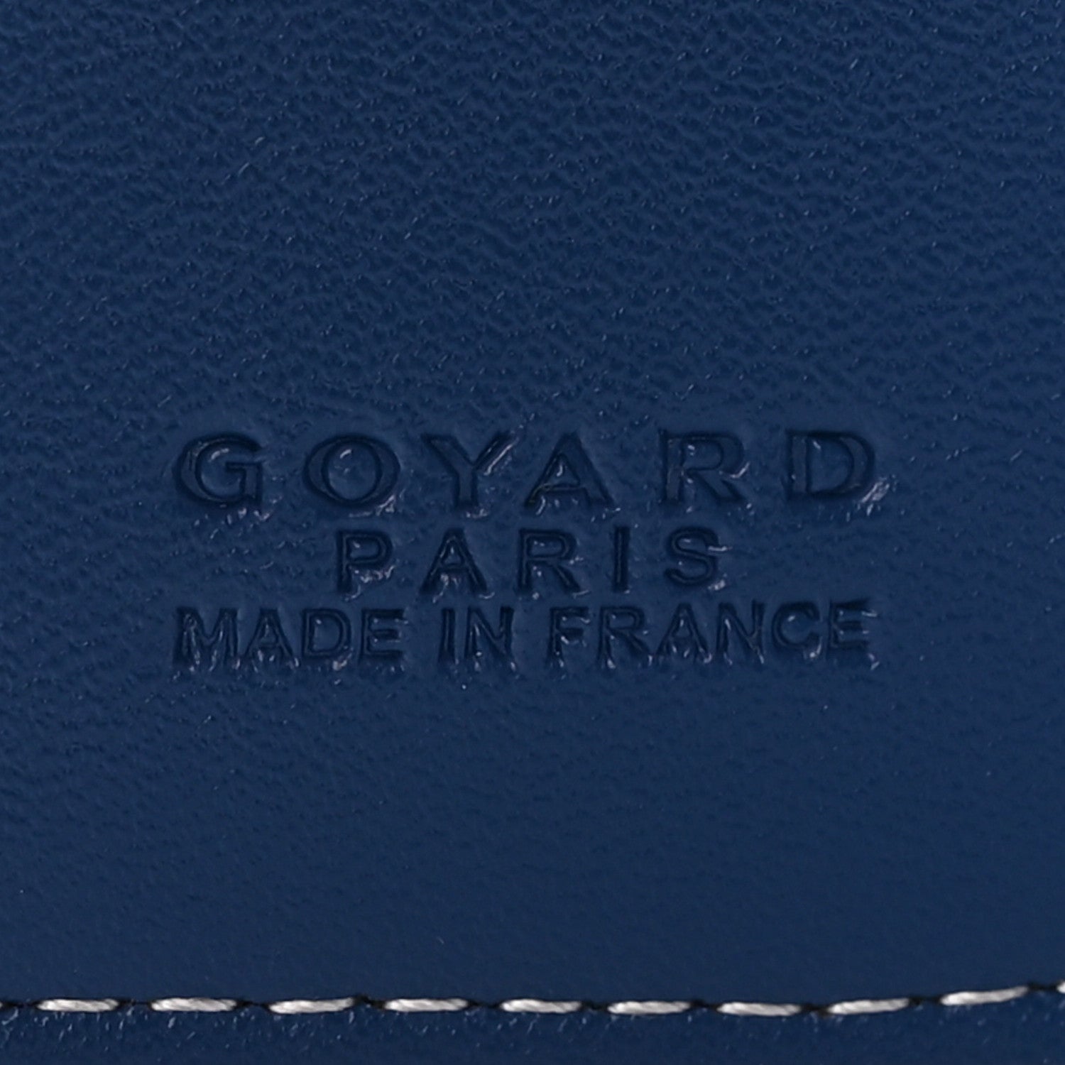Goyard Goyardine Grenelle Passport Wallet Sky Blue 6 of 8