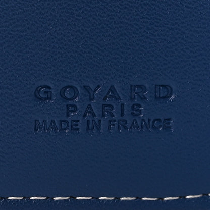 Goyard Goyardine Grenelle Passport Wallet Sky Blue 6 of 8