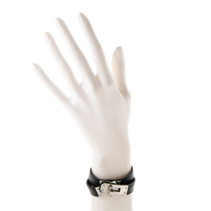 Hermes Box Kelly Double Tour Bracelet Small Black 2 of 10