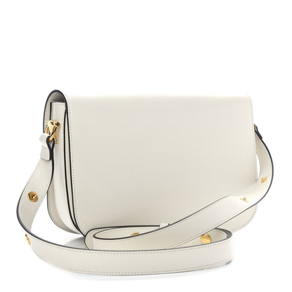 Gucci Azalea Calfskin Horsebit 1955 Shoulder Bag Mystic White 2 of 8