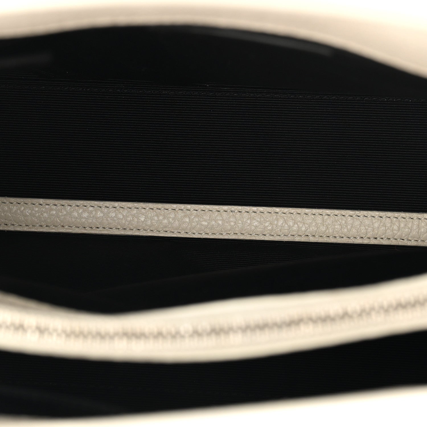 Saint Laurent Grained Calfskin Small Sac De Jour Dove Whit 5 of 10
