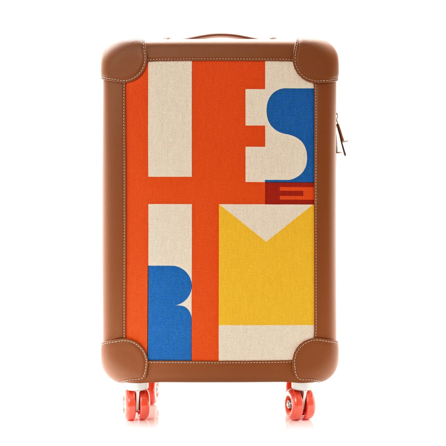 Canvas Taurillon Regate RMS Rolling Trolley Luggage Multicolor