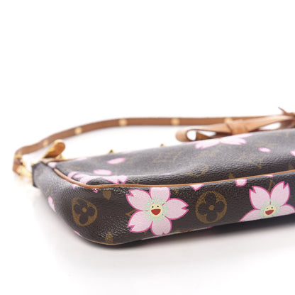 Louis Vuitton Monogram Cherry Blossom Pochette Accessories Brown 15 of 17