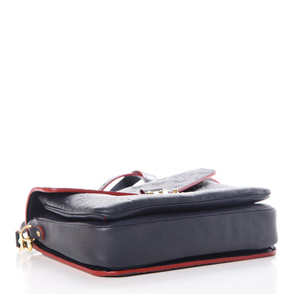 Louis Vuitton Empreinte Pochette Metis Marine Rouge 4 of 10