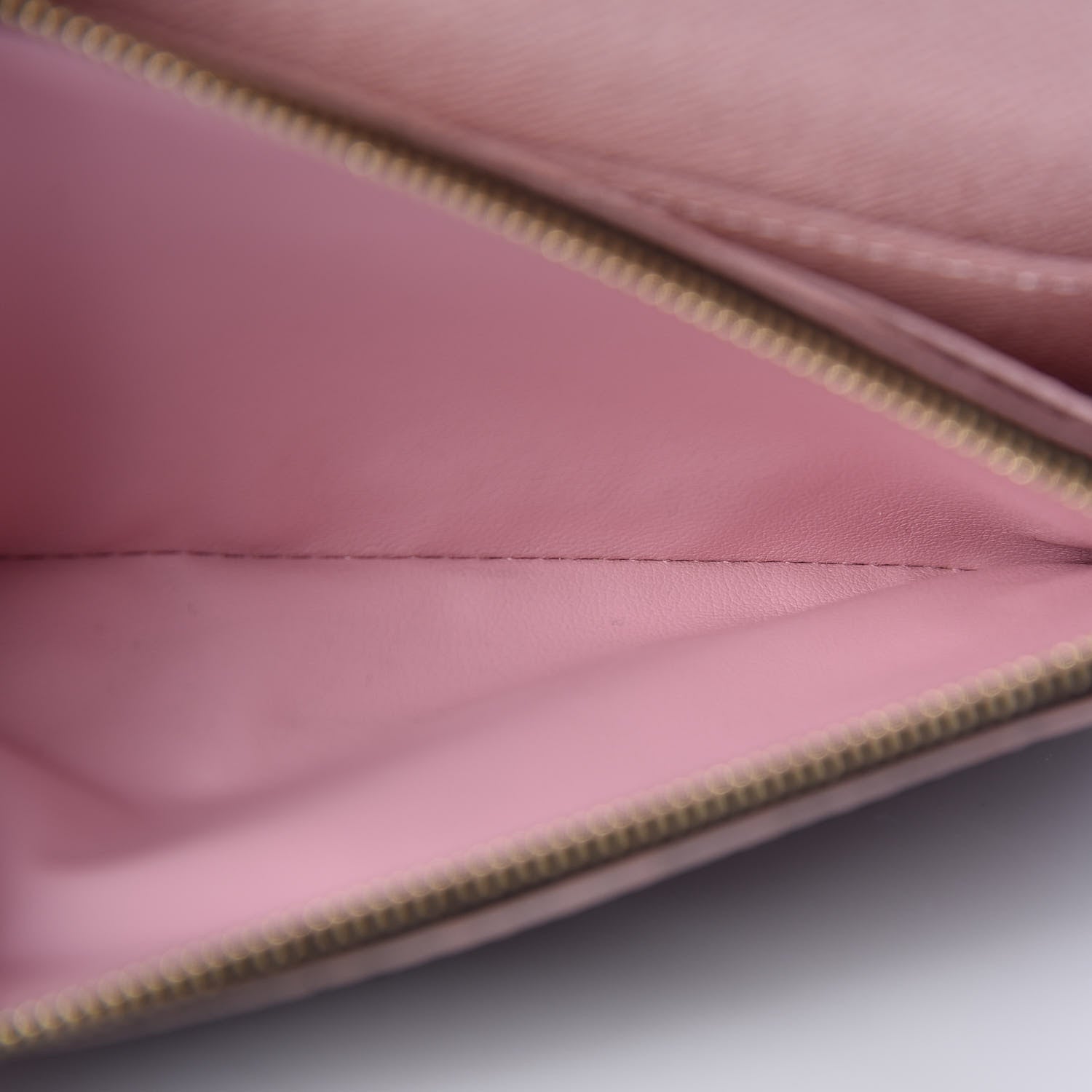 Louis Vuitton Damier Ebene Caissa Wallet Rose Ballerine 11 of 16