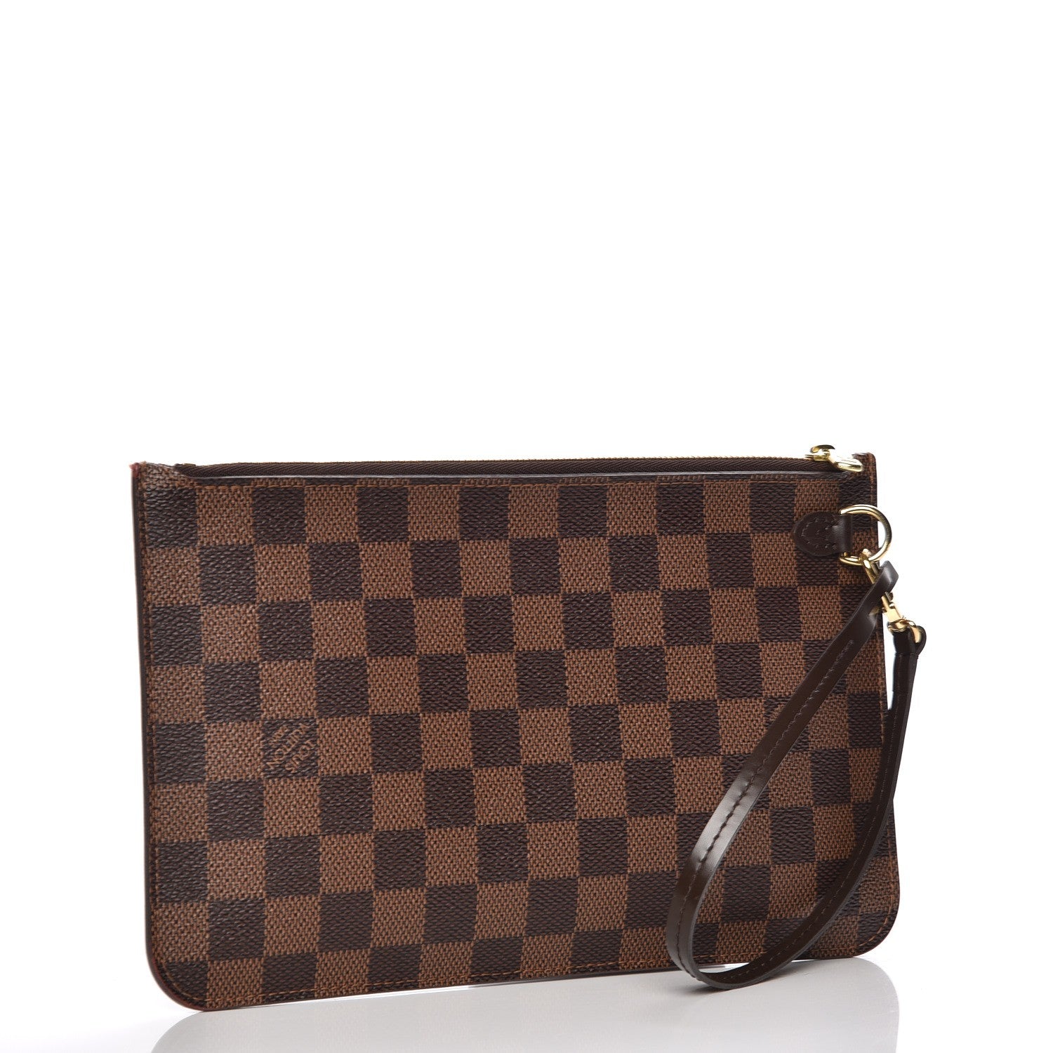 Louis Vuitton Damier Ebene Neverfull MM GM Pochette 3 of 10