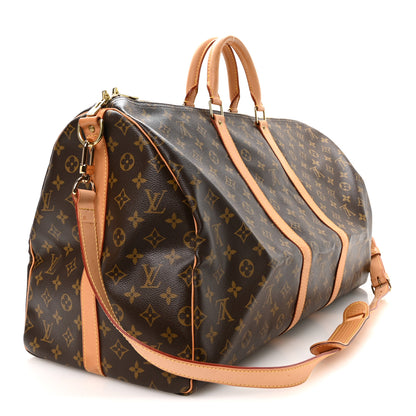 Louis Vuitton Monogram Keepall Bandouliere 55 2 of 9