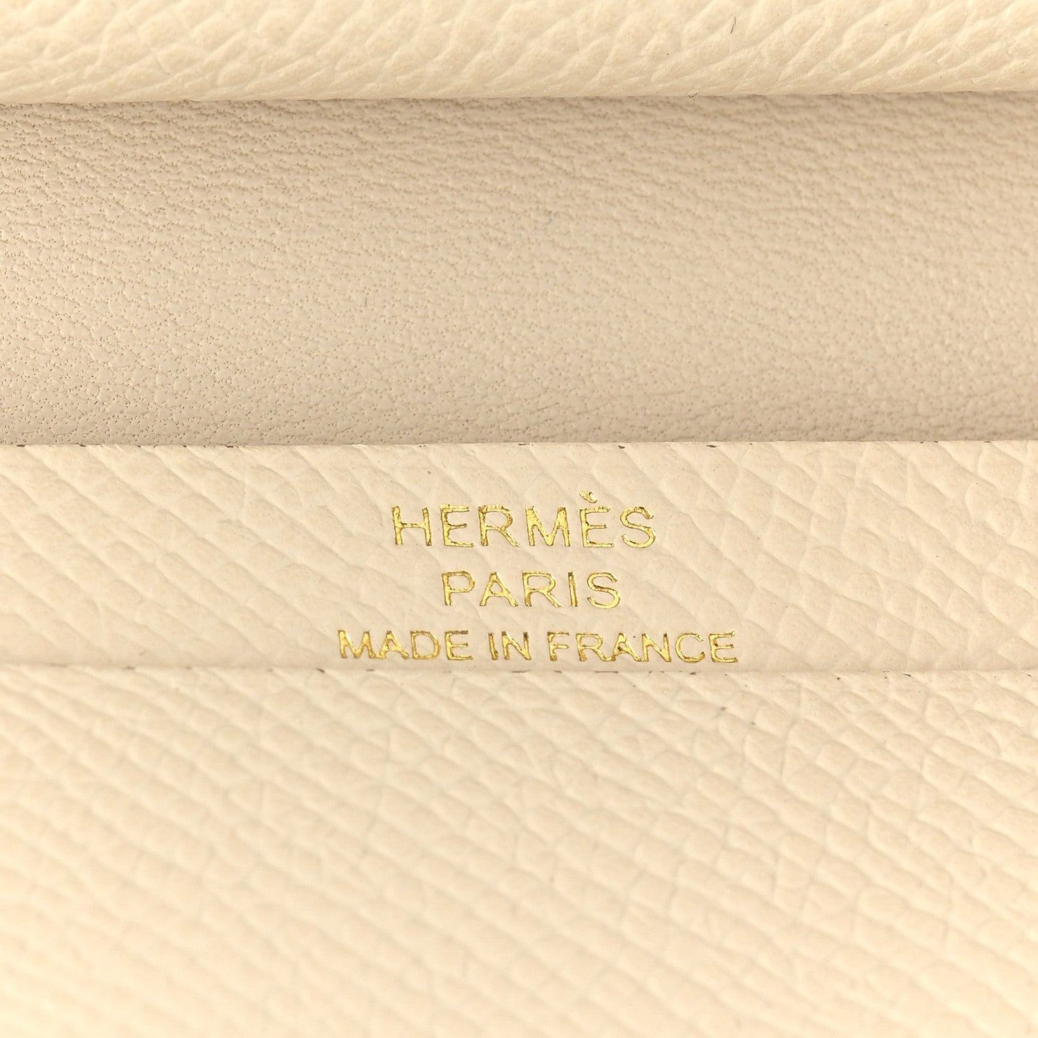 Hermes Epsom Mini Bearn Wallet Craie 6 of 6