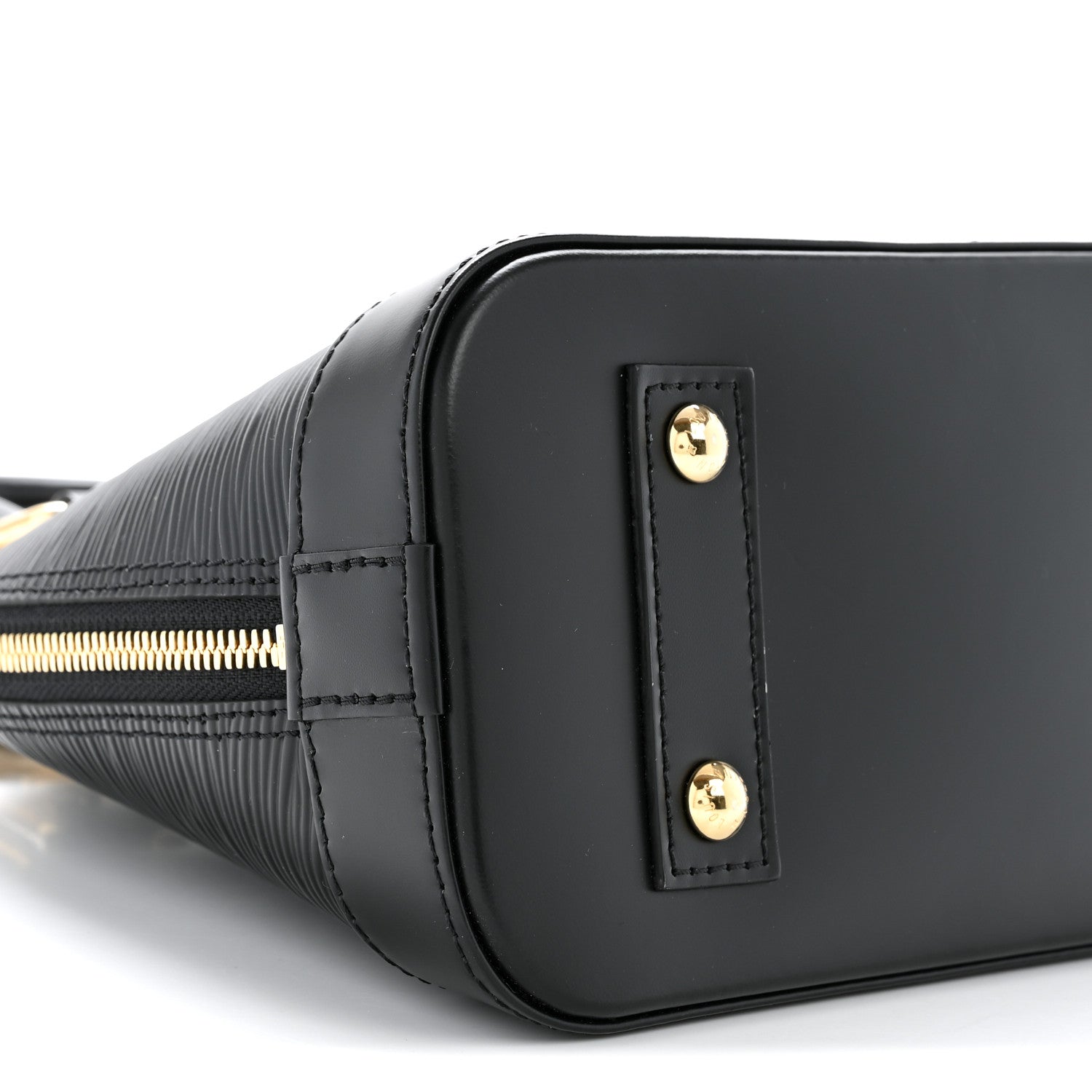 Louis Vuitton LV X TM Epi Alma BB Black 8 of 12