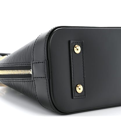 Louis Vuitton LV X TM Epi Alma BB Black 8 of 12