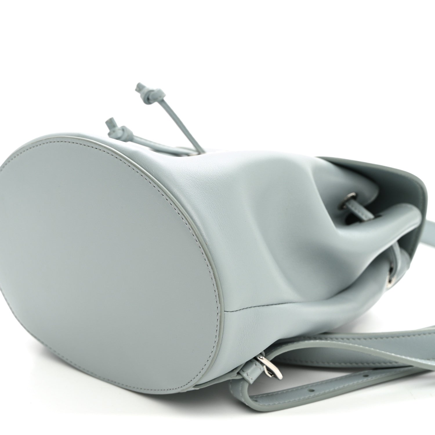 Celine Triomphe Calfskin Bonnie Backpack Ice Blue 9 of 9