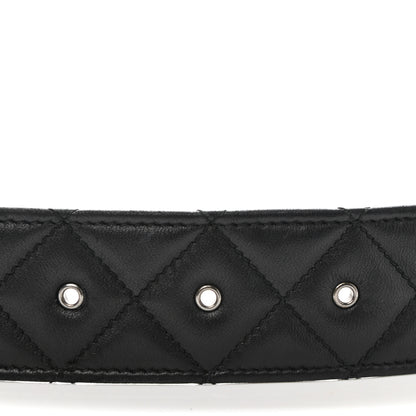 Chanel Lambskin Quilted CC Belt 70 28 Black 5 of 6