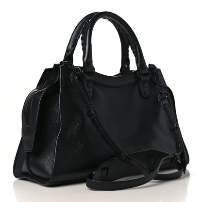 Balenciaga Grained Calfskin Neo Classic Black Hardware S City Black 3 of 9