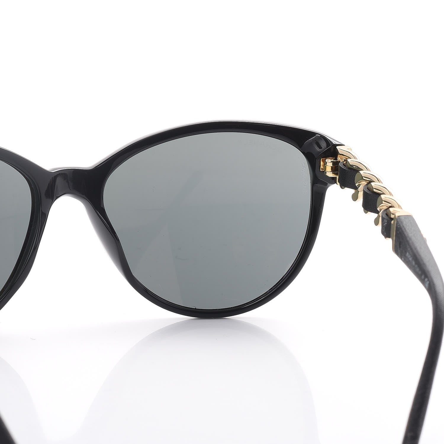 Chanel CC Chain Sunglasses 5215Q Black 9 of 10