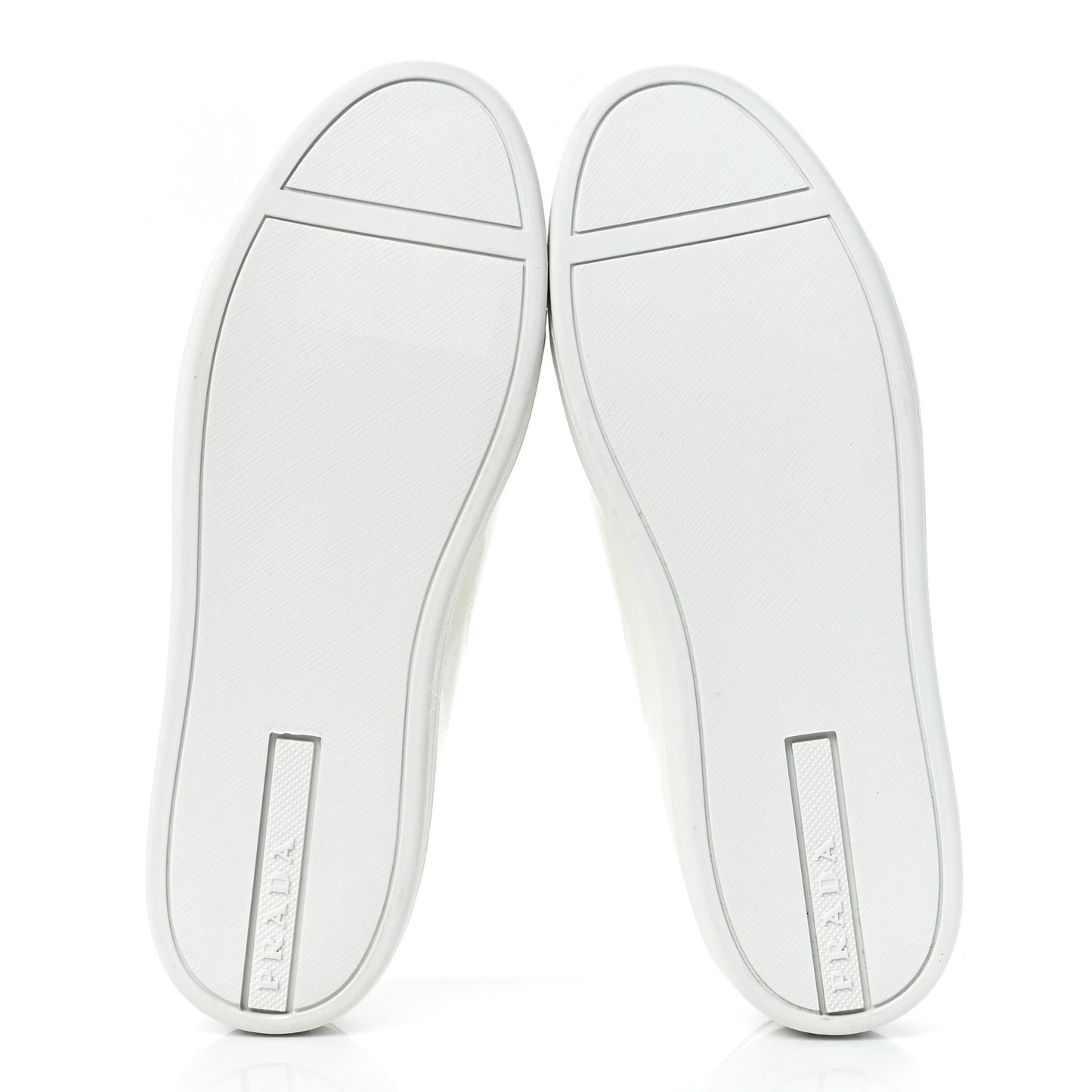 Calfskin Logo Sneakers 36 White
