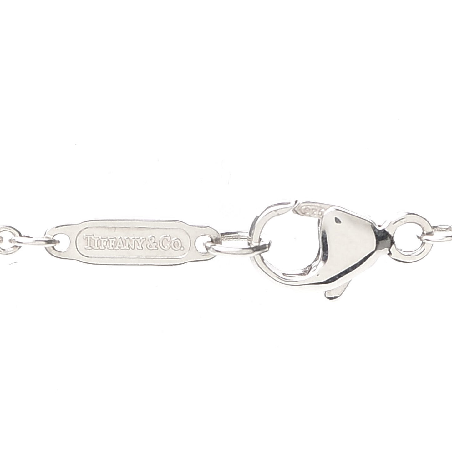 Sterling Silver 1837 Lock Charm Pendant Necklace