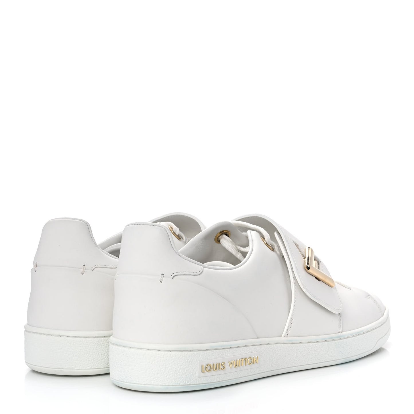 Calfskin Front Row Sneaker 38 White