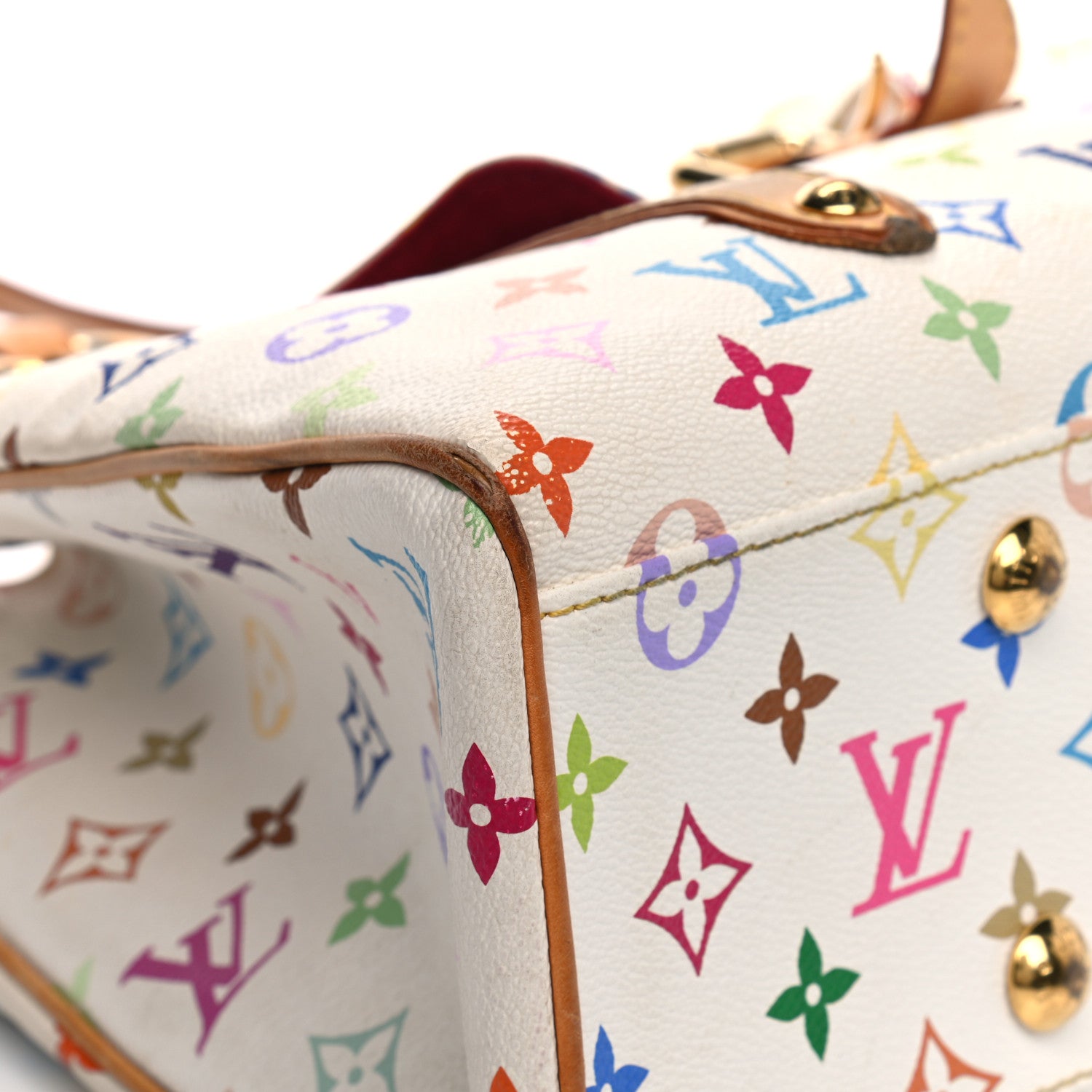 Louis Vuitton Monogram Multicolor Aurelia MM White 10 of 19
