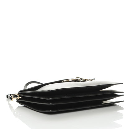 Chloe Suede Calfskin Medium Faye Shoulder Bag Black 4 of 6