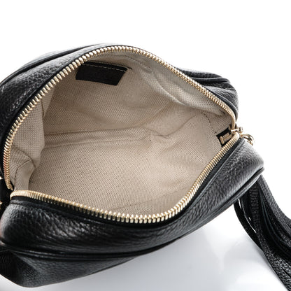 Gucci Pebbled Calfskin Small Soho Disco Bag Black 5 of 6