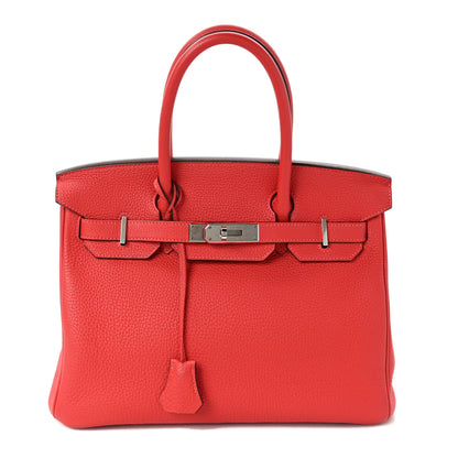 Hermes Togo Birkin 30 Rouge Pivoine 1 of 14
