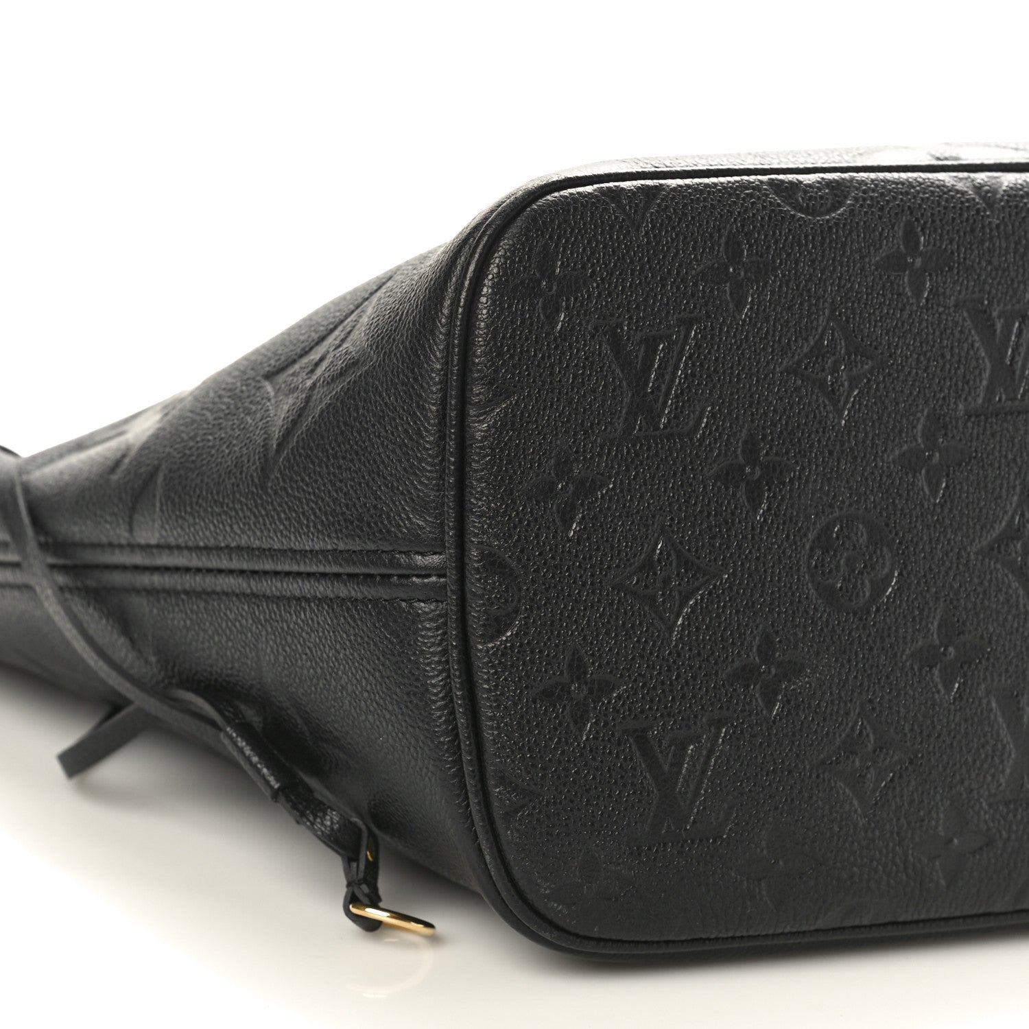 Louis Vuitton Empreinte Monogram Giant Neverfull MM Black 9 of 10