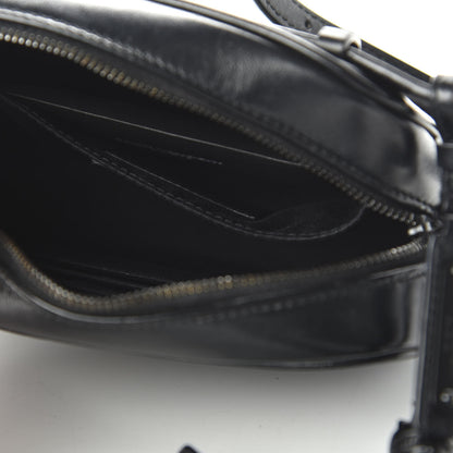 Saint Laurent Calfskin Matelasse Monogram Lou Belt Bag Black 5 of 10