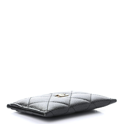 Chanel Caviar Quilted Card Holder Black 4 of 8