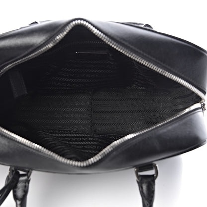 Prada Saffiano Lux Bauletto Black 5 of 10