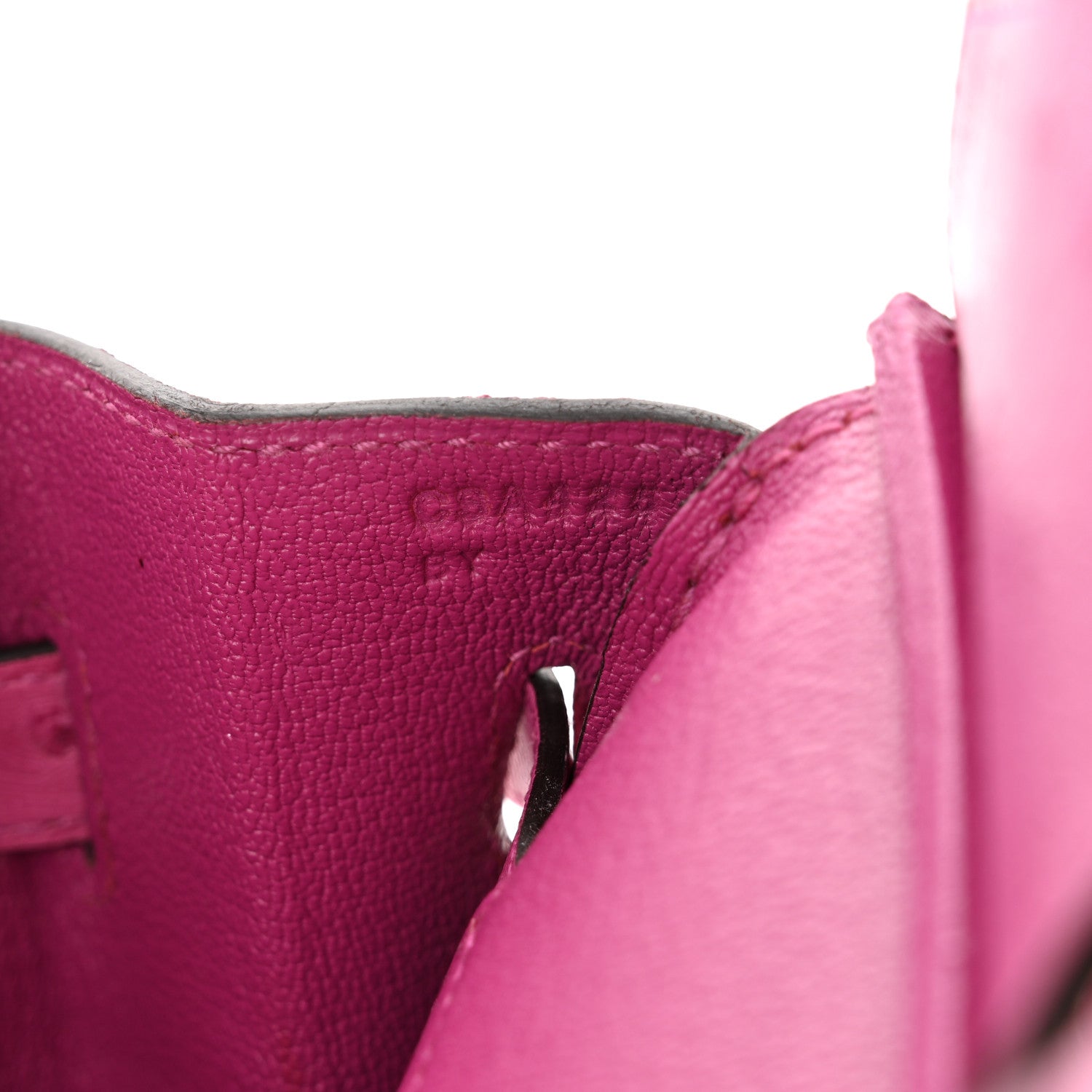 Hermes Ostrich Birkin 30 Rose Pourpre 7 of 13