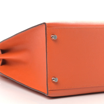 Hermes Epsom Kelly Sellier 35 Feu 5 of 13