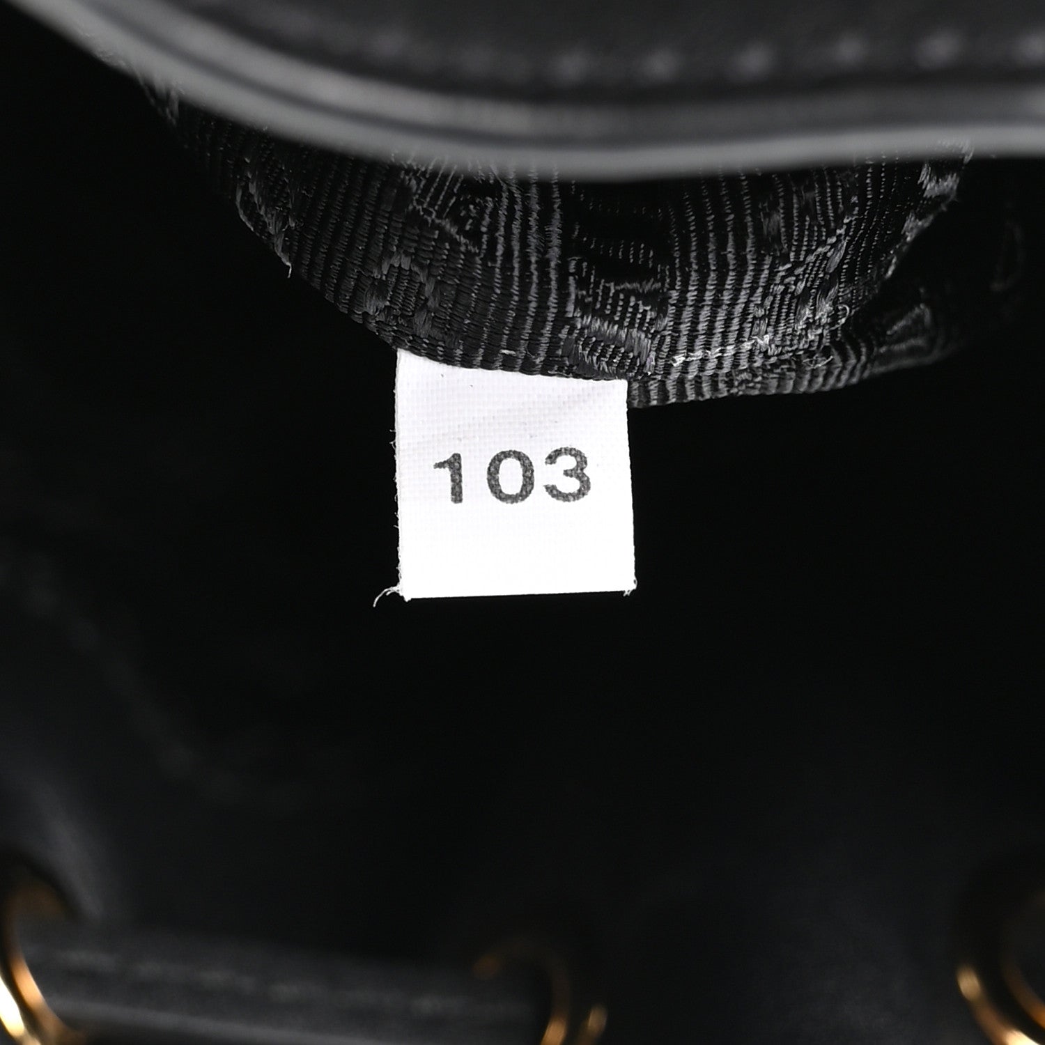 Prada Nappa Mini Re-Edition 1978 Bucket Bag Black 7 of 10