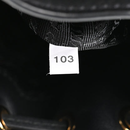 Prada Nappa Mini Re-Edition 1978 Bucket Bag Black 7 of 10