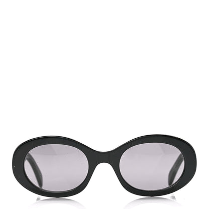 Celine Acetate Triomphe 01 Sunglasses CL 40194U Black 2 of 8