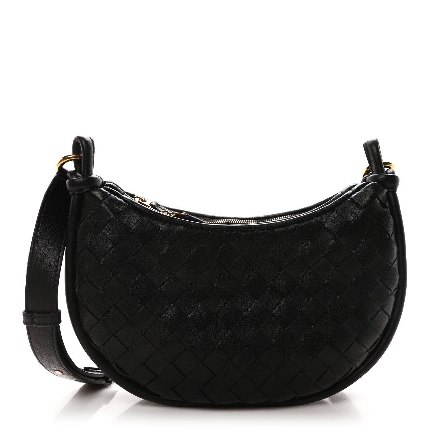 Bottega Veneta Nappa Intrecciato Small Gemelli Multipocket Bag Black 1 of 9