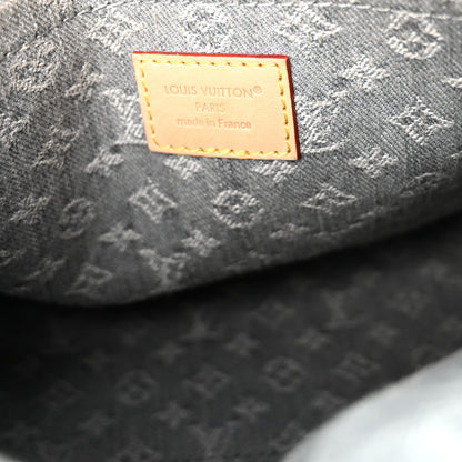 Louis Vuitton Monogram Denim Speedy Soft 30 Washed Gray 6 of 10