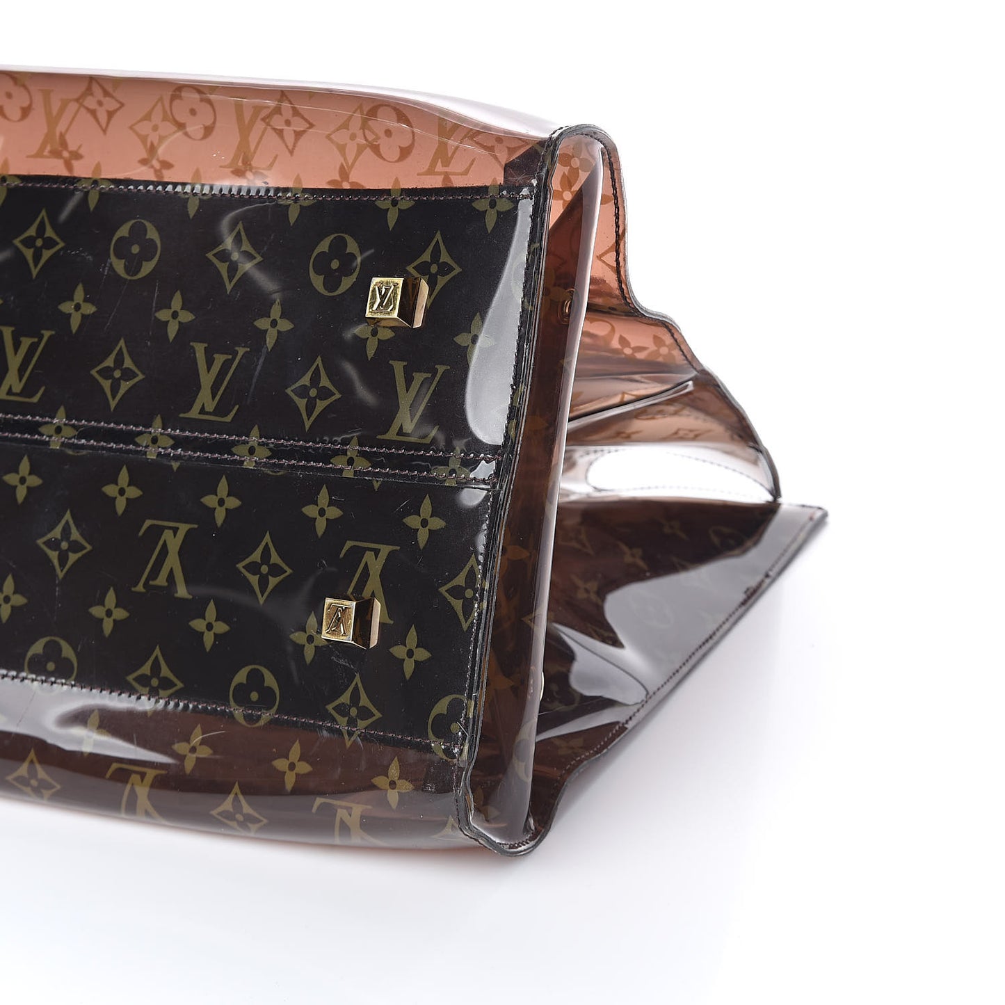 Vinyl Monogram Ambre Sac Cabas GM