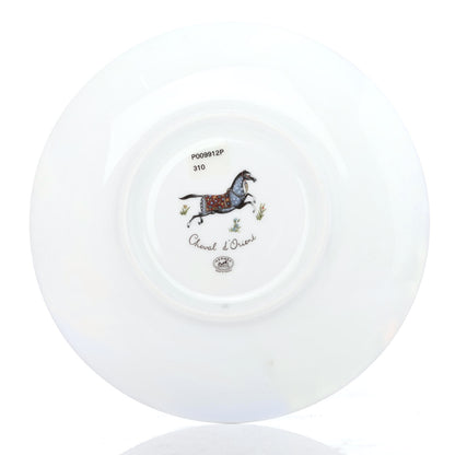 Hermes Porcelain Cheval d'Orient Bread And Butter Plate 2 of 3