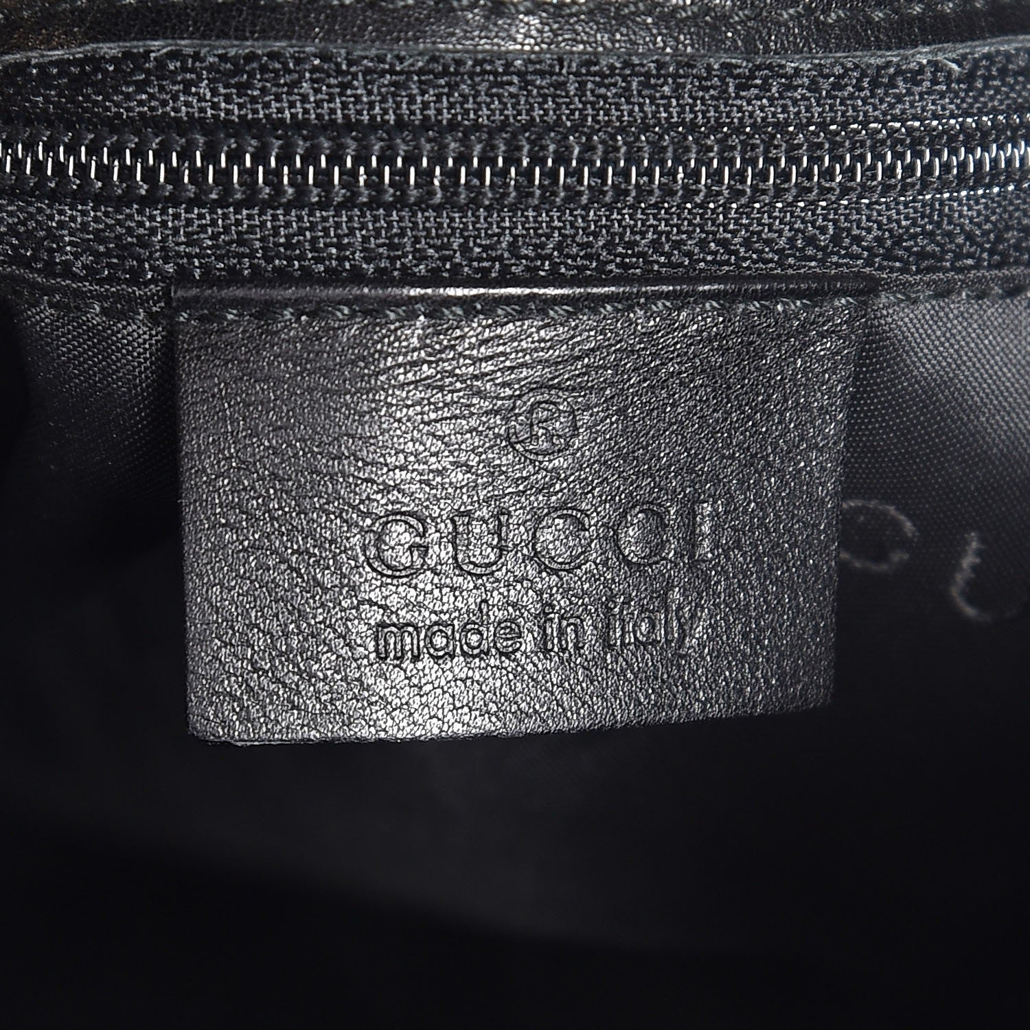 Gucci Calfskin Bamboo Top Handle Bag Black 6 of 11