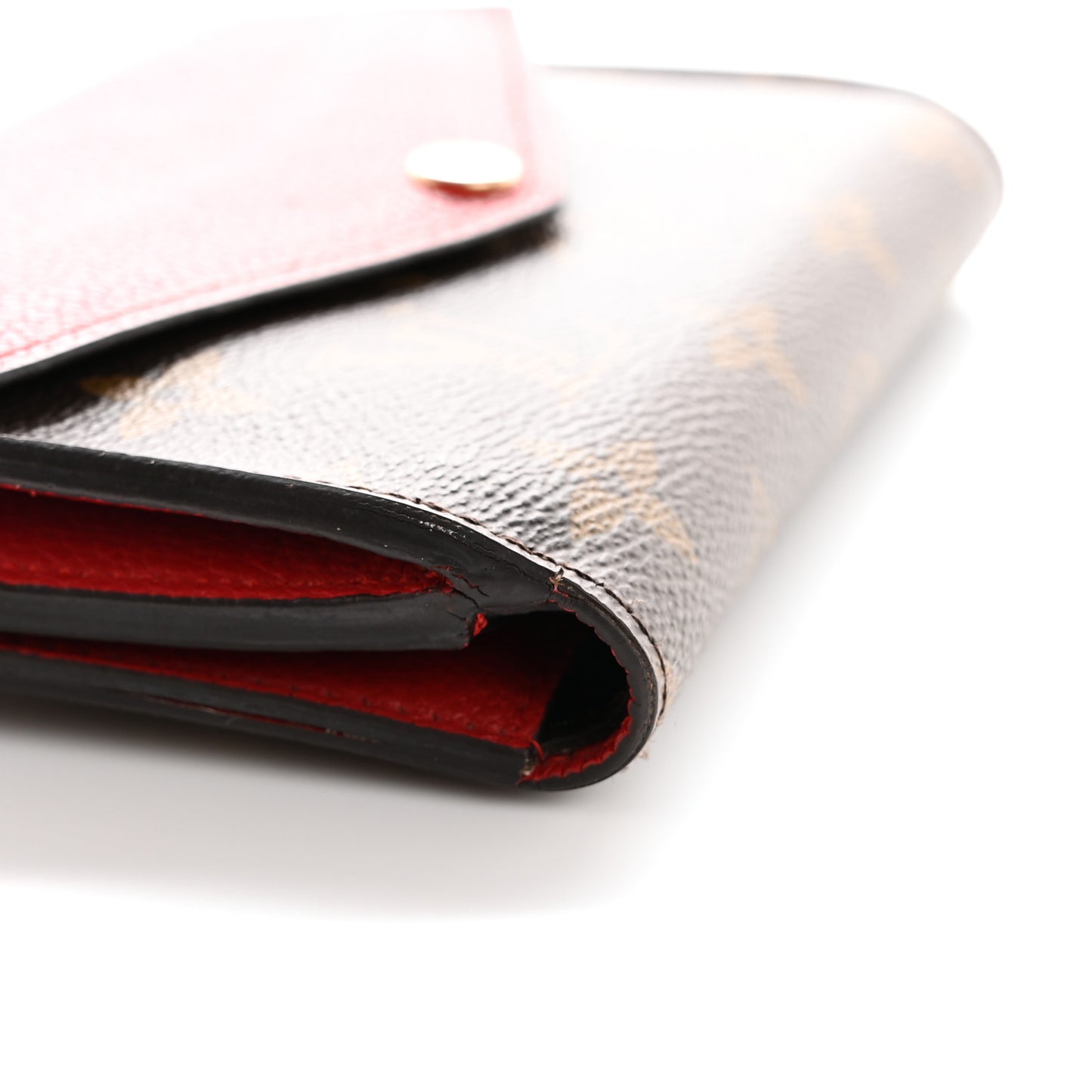Monogram Pallas Compact Wallet Cherry