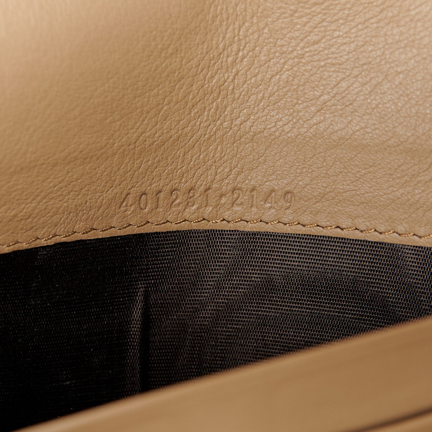 Gucci GG Supreme Monogram Mini Dionysus Chain Wallet Beige Taupe 7 of 10